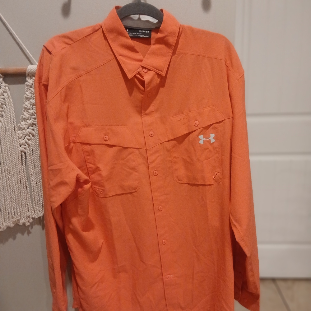 Under Armour Men's Orange Jacket